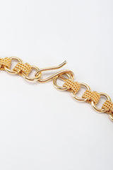 Tiered Pearl Hoop Pendant