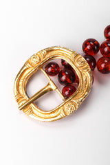 Recess Los Angeles Vintage Unsigned Tiger Door Knocker Bead Belt