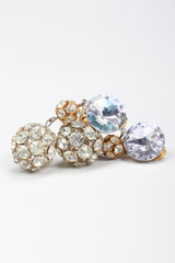 Recess Los Angeles Vintage Iridescent Rhinestone Crystal Disco Ball Drop Earrings