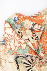 Recess Los Angeles Vintage Japanese Brocade Kimono Crop Jacket