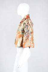 Recess Los Angeles Vintage Japanese Brocade Kimono Crop Jacket