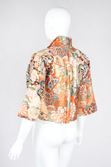 Recess Los Angeles Vintage Japanese Brocade Kimono Crop Jacket