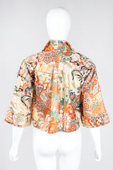 Recess Los Angeles Vintage Japanese Brocade Kimono Crop Jacket