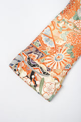 Recess Los Angeles Vintage Japanese Brocade Kimono Crop Jacket