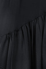 Recess Los Angeles Vintage Egyptian Beaded Collar Silk Chiffon Dress