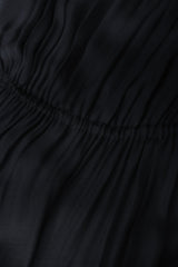 Recess Los Angeles Vintage Egyptian Beaded Collar Silk Chiffon Dress