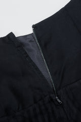 Vintage Bullocks Wilshire Pleated Chiffon Pleated Pant Back Zip at Recess