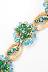 Recess Designer Consignment Vintage Ocean Flower Choker Collar Necklace Los Angeles Resale