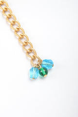 Recess Designer Consignment Vintage Ocean Flower Choker Collar Necklace Los Angeles Resale