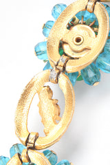 Recess Designer Consignment Vintage Ocean Flower Choker Collar Necklace Los Angeles Resale