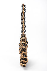 Recess Los Angeles Vintage Hexagon Plastic Embossed Brass Link Mini Bag