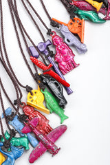 Recess Los Angeles Miniature Toy Cars Waterfall Necklace II