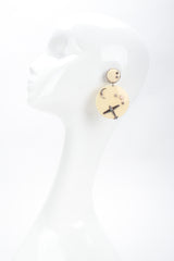 Recess Los Angeles Vintage Drops of Jupiter Flying Over The Moon Earrings