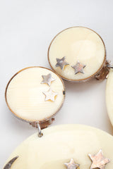 Recess Los Angeles Vintage Drops of Jupiter Flying Over The Moon Earrings