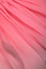 Recess Los Angeles Vintage Unlabeled Bill Blass Neapolitan Silk Chiffon Blouse and Pant Set