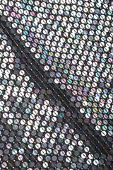 Recess Los Angeles Vintage Embellished Bead Lace Bertha Collar Dance Dress