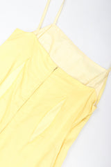 Recess Designer Consignment Vintage Golden Embellished Shift Dress Los Angeles Resale Recycled