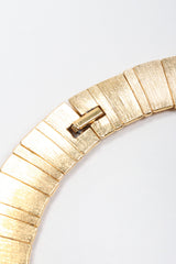 Recess Los Angeles Vintage Egyptian Modernist Brushed Gemstone Sunburst Collar