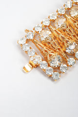 Recess Los Angeles Vintage Crystal Filigree Ice Cream Wide Cuff Bracelet