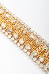 Recess Los Angeles Vintage Crystal Filigree Ice Cream Choker Necklace