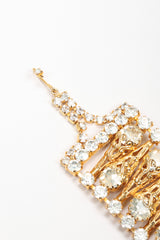 Recess Los Angeles Vintage Crystal Filigree Ice Cream Choker Necklace