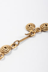 Recess Los Angeles Vintage Byzantine Swirl Link Bib Necklace