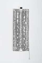 Recess Los Angeles Vintage Wavy Crystal Rhinestone Cuff Bracelet