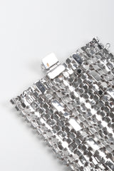 Recess Los Angeles Vintage Wavy Crystal Rhinestone Cuff Bracelet