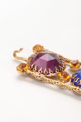 Recess Los Angeles Vintage Rainbow Gemstone Treasure Metal Mesh Candy Crush Belt