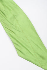 Recess Los Angeles Vintage Silk Patchwork Belted Dress