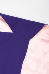 Recess Los Angeles Vintage Mr.Blackwell Draped Sleeveless Kimono Duster Robe