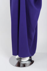 Recess Los Angeles Vintage Mr.Blackwell Draped Sleeveless Kimono Duster Robe