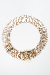 Recess Los Angeles Vintage Crystal Rhinestone Straight Frame Buckle Belt