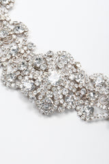 Recess Los Angeles Vintage Crystal Rhinestone Metal Lace Belt