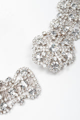 Recess Los Angeles Vintage Crystal Rhinestone Metal Lace Belt