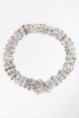 Recess Los Angeles Vintage Crystal Rhinestone Metal Lace Belt