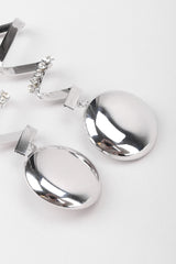 Recess Los Angeles Vintage Silver Balloon Confetti Drop Earrings