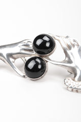 Recess Los Angeles Vintage Sterling Silver Meta Hands Earrings