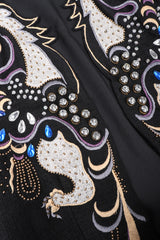 Recess Los Angeles Vintage Crystal Embroidered Embellished Phoenix Rockstar Jacket