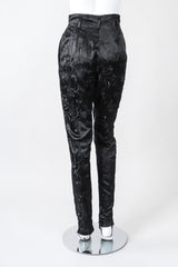 Recess Los Angeles Vintage Embroidered Silk Stirrup Spat Tuxedo Pant