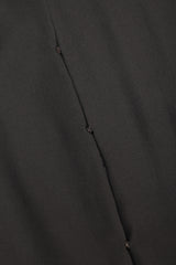 Recess Los Angeles Designer Consignment Vintage Ostrich Feather Silk Trapeze Swing Dress