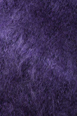 Recess Los Angeles Vintage Textured Knit Mohair Tinsel Boxy Crop Sweater 90s