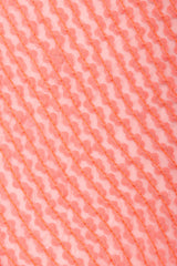 Recess Los Angeles Vintage 60s Sheer Iridescent Sequined High Neck Sheath Column Gown