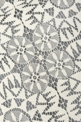 Recess Designer Consignment Vintage Sheer Bobbin Lace KImono Robe Duster Jacket Bridal Wedding Honeymoon Los Angeles Resale