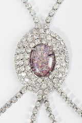 Vintage Unsigned Rhinestone Body Chain Rhinestone at Recess LA