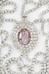 Vintage Unsigned Rhinestone Body Chain Rhinestone at Recess LA