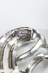 Vintage Tara Ruby Heart Drop Earrings at Recess Los Angeles