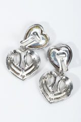 Vintage Tara Ruby Heart Drop Earrings at Recess Los Angeles