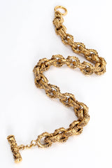 Vintage Grapevine Choker Necklace swirl flat lay @ Recess LA