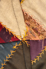 Vintage Multi-Colored Patchwork Print Blazer tears @ Recess Los Angeles
